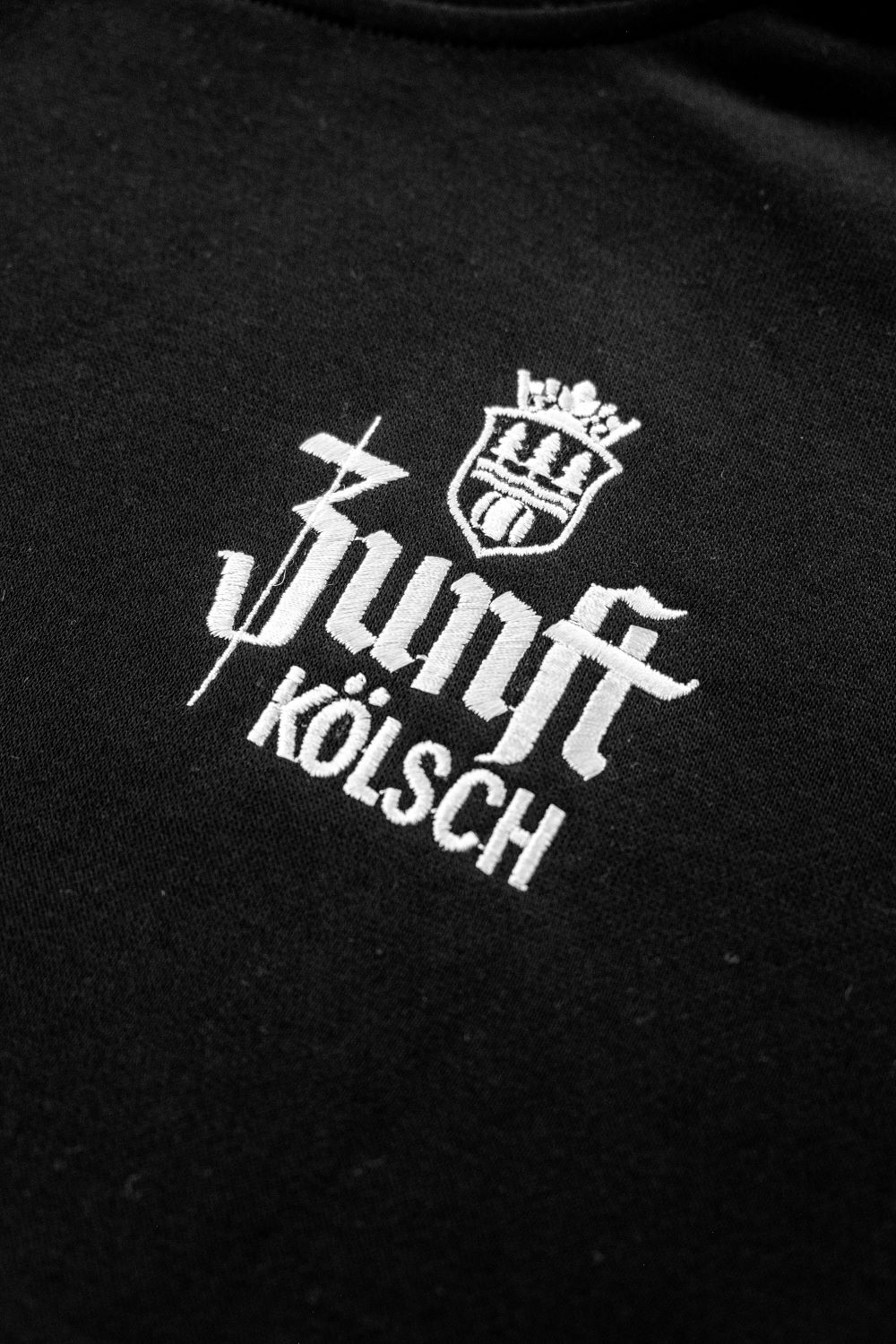 Zunft Kölsch Hoodie, Dame, schwarz