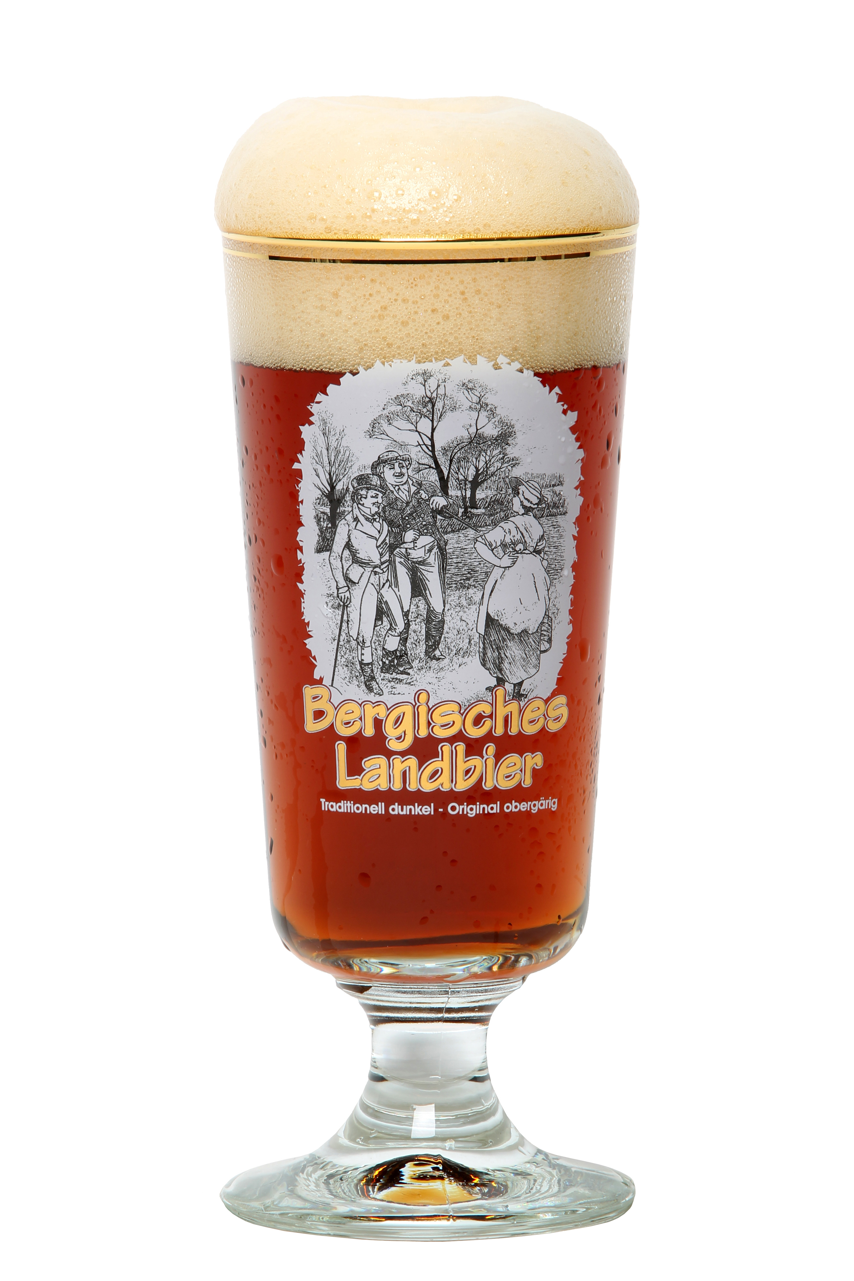 Bergisches Landbier "Brauerstutzen"-Glas (6 Stk.)
