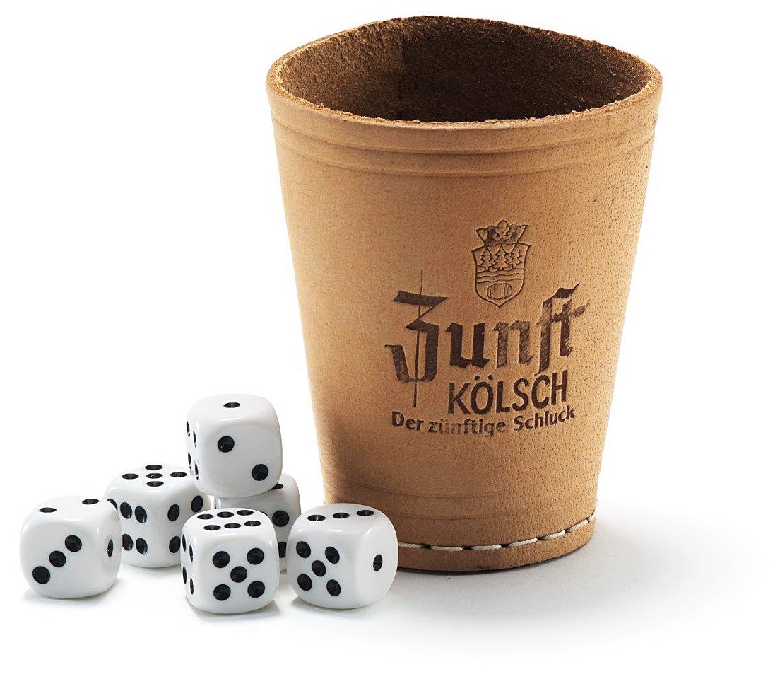 Zunft Kölsch Würfelbecher 
