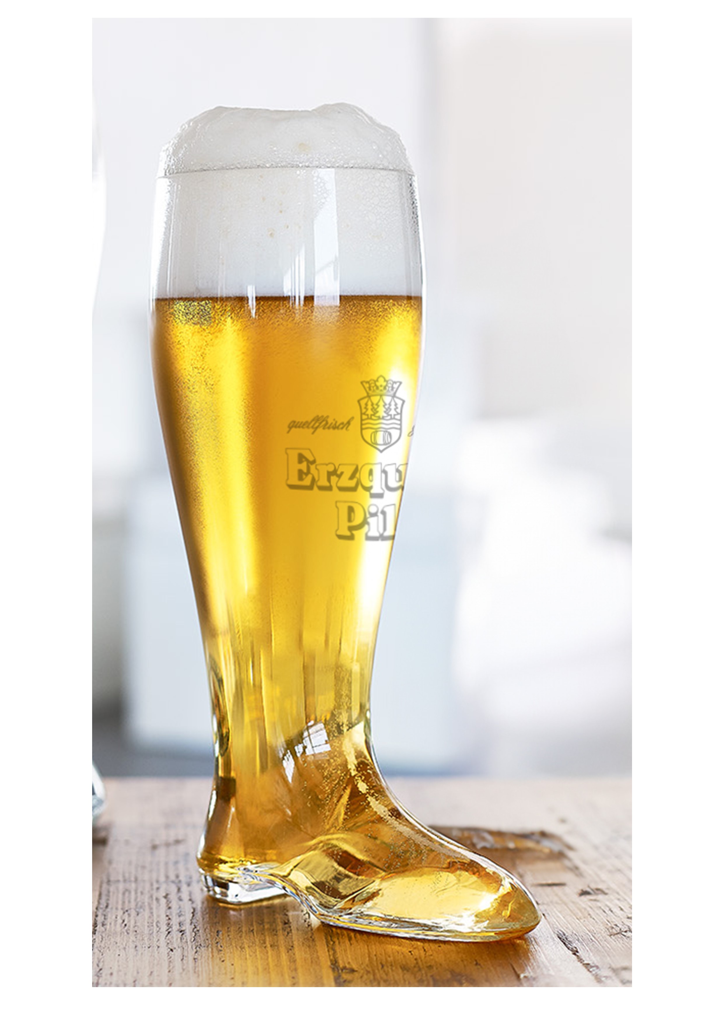 Erzquell Pils Bierstiefel 2,0 Liter 