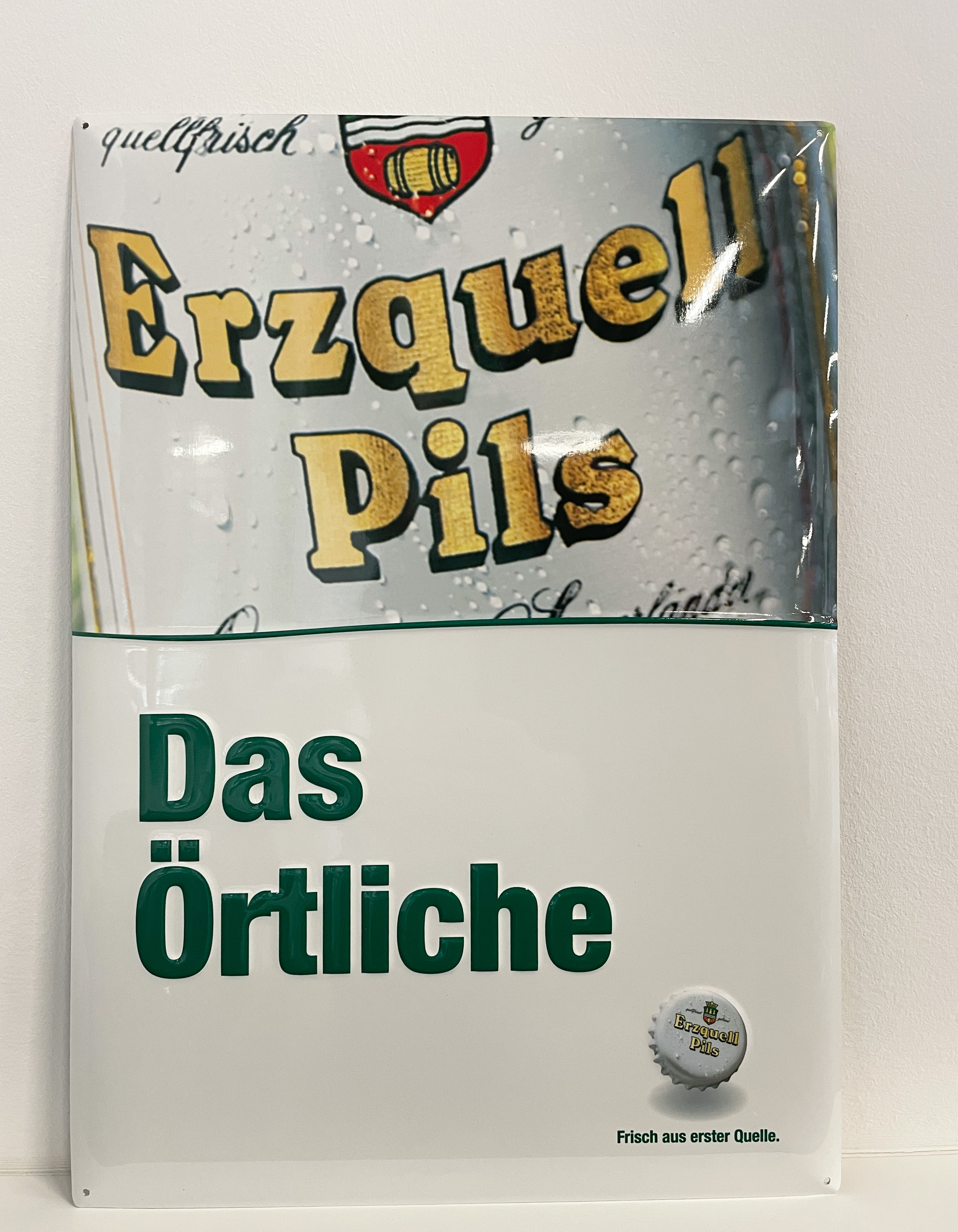 Erzquell Pils Blechschild - Das Örtliche